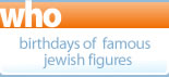Birthdays of Famous Jewish Figures