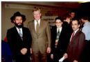 L to R: RZ, Michael Wilson - federal Trade Minister, Andres Polamarchuk, Steven Kerzner - TV Host